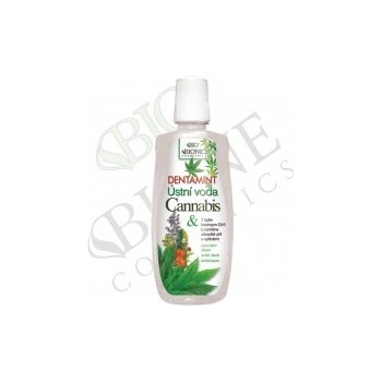 BC Bione Cosmetics Dentamint ústní voda Cannabis 500 ml