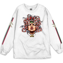 DGK tričko Beam L/S Tee White