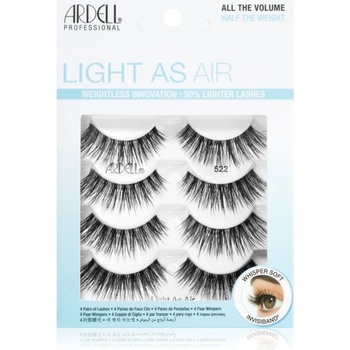Ardell Light As Air Multipack изкуствени мигли тип 522 2x4 бр