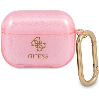 Guess Калъф Guess GUAPUCG4GP Glitter Collection за Apple AirPods Pro, розов (GUE001373)
