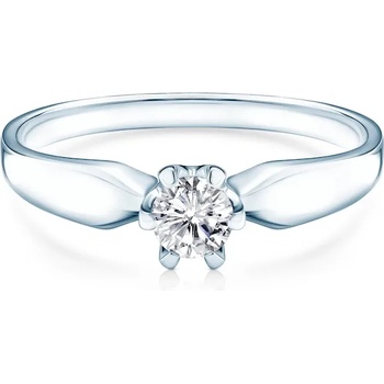 Image 1 of SAVICKI Годежен пръстен Triumph of Love: бяло злато, бял сапфир