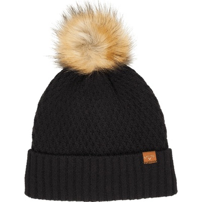 Callaway Golf Pom Pom Dámska zimná čiapka Beanie čierna
