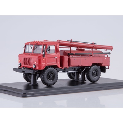 Start Scale Models SSM GAZ-66 AC-30 červený SSM 1:43
