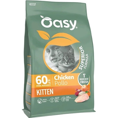 Oasy Cat Superior Kitten Chicken 300 g
