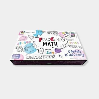 Creativo - Fun Card Math (Addition, Subtraction, Multiplication, Division)