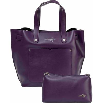 Meatfly kabelka Alma Deep Purple Fialová 13 L