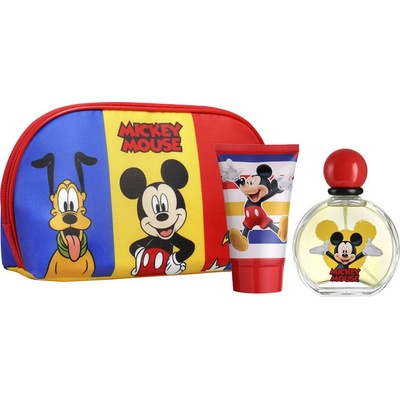 Disney Mickey Mouse EDT 50 ml + sprchový gél 100 ml + kosmetická taška darčeková sada