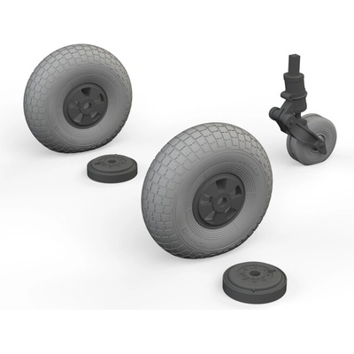 EDUARD Mosquito wheels 1/48 recommended for TAMIYA