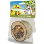 JR FARM Дървена купа с плодове 120гр (06791)