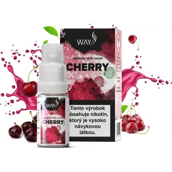 WAY to Vape Cherry 10 ml 6 mg