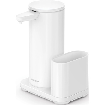 simplehuman Дозатор за сапун Simplehuman с контейнер 414 мл бял (ST1081)