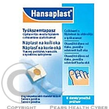 Hansaplast náplast na kuří oka 8 ks
