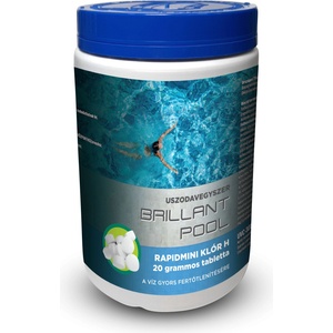 Brillant Pool RapidMini Хлорни таблетки 1кг (UVC-301B)