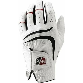 Wilson Staff Grip Plus Golf White Лява ръка S Мъжки ръкавици (WGJA00680S)