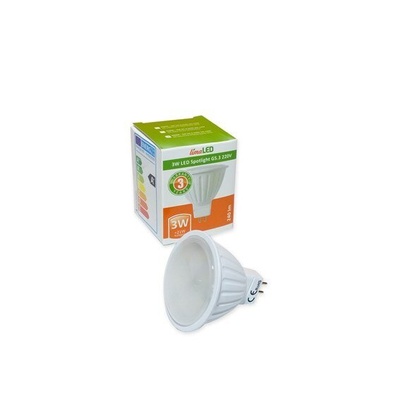 3w led Луничка Термопластик g5.3 220 v 3000k (1358)