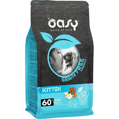 Oasy Grain free Kitten FISH 7,5 kg
