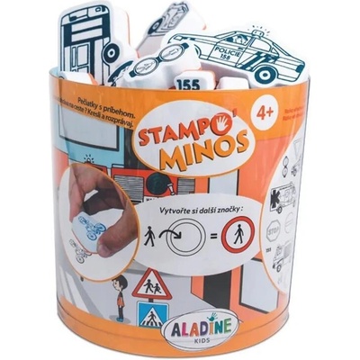 Aladine Gumová razítka Dopravní výchova