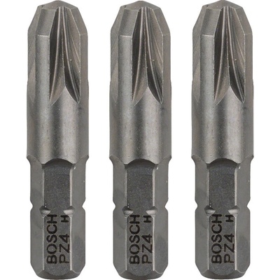 Skrutkovací bit Bosch Extra Hart PZ4 L 32 mm, 3 ks - 2607001566