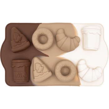 Image 1 of Силиконови форми за печене на мъфини- Кроасани (02-19083/4)