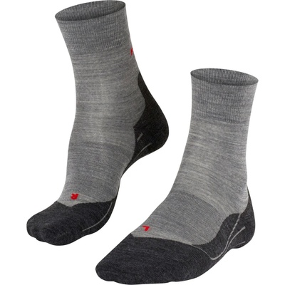 Falke Дамски чорапи за бягане Falke Women's RU 4 Wool Running socks - Grey - размер 35-36 (EU) (201-0890-0211)