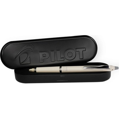 Pilot FriXion Clicker Zone 07 béžové v kovové krabičce