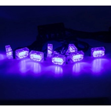 PREDATOR LED do mriežky, 12V, modrý kf008blu