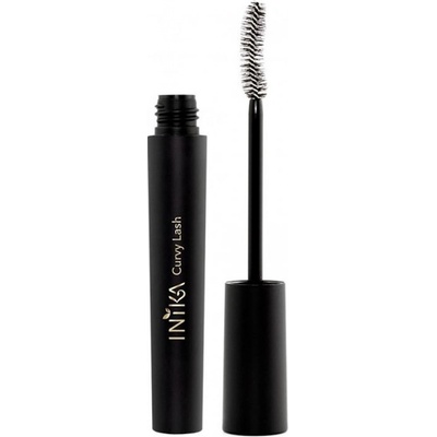 Inika Organic Přírodní objemová veganská řasenka Curvy Lash Black 8 ml