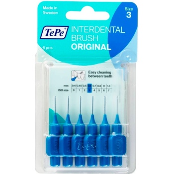 TePe Интердентални четки Original, 0.6 mm, размер 3, 6 броя