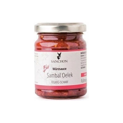 Sanchon bio Kořeněná omáčka Sambal Oelek 125 g
