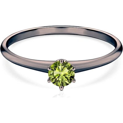 SAVICKI Годежен пръстен The Journey: черно злато, диамант