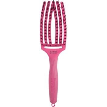 Olivia Garden Fingerbrush Care Iconic Combo Medium Hot Pink