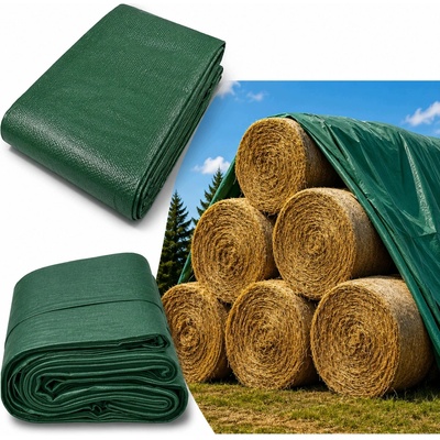 RealG RC-K-2100 Ochranná netkaná textilie na stohy slámy/sena 9,8×12,5 m 120 g/m² zelená