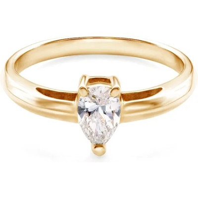 SAVICKI Годежен пръстен Solitaire: злато. диамант