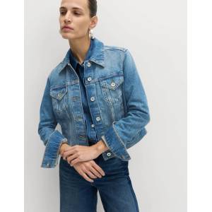 Marks & Spencer Дънково яке от смес на лиоцел Marks & Spencer военноморска синя Marks & Spencer | Sin | ЖЕНИ | 8