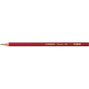 STABILO Графитен молив, HB, шестоъгълен, STABILO "Schwan" 306/HB (306/HB)