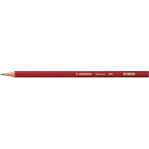 STABILO Графитен молив, HB, шестоъгълен, STABILO "Schwan" 306/HB (306/HB)