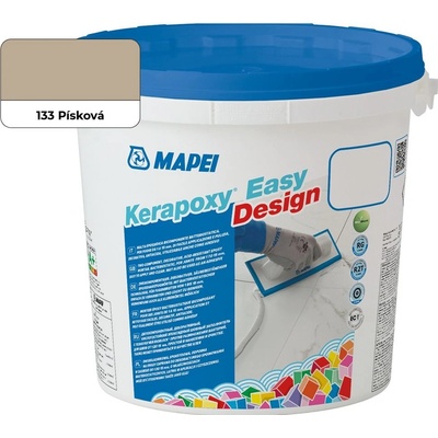 Mapei Škárovacia hmota epoxidová Kerapoxy Easy Design 133, piesková, 3 kg, 5KB013303