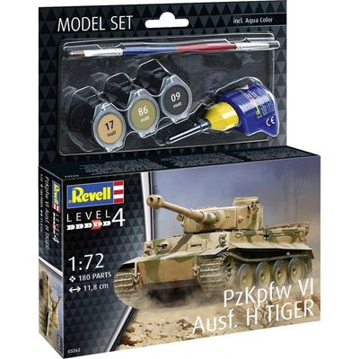 Revell slepovací model Tank Pz Kpfw VI Tiger I Ausf. E 1:72