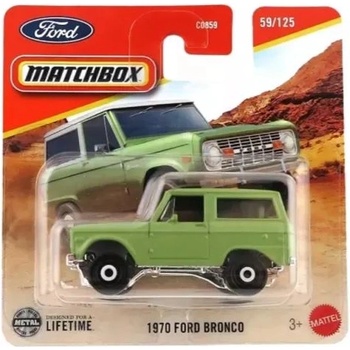 Mattel Matchbox: играчка кола - 1970 Ford Bronco (JBR89)