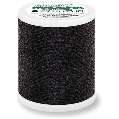 Dekorativní nit Madeira Glamour č.8 (100m) barva 2470 black pearl