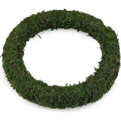 Prima-obchod Mechový věnec Ø30 cm barva zelená