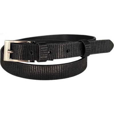 Penny Belts dámský kožený opasek 20-183-603 černý