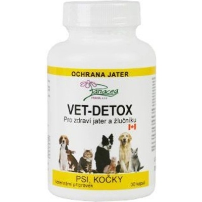 Panacea Vet-Detox pro zdraví jater a žlučníku 30 cps – Zboží Mobilmania