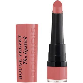 Bourjois Rouge Velvet The Lipstick матиращо червило 2.4 g нюанс 02 Flaming´rose