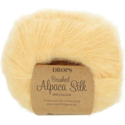 Drops Brushed Alpaca Silk 30 tmavě žlutá