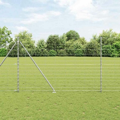 vidaXL Svařované drátěné ploty s hroty 50 x 1,6 m Pozinkovaná ocel