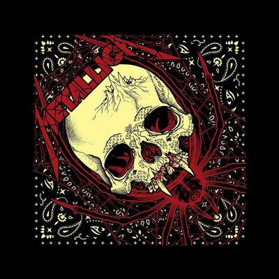 Metallica šatka Spider Skull čierna