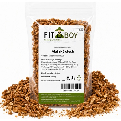FITBOY Vlašské orechy 1000 g