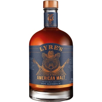 Lyre's American malt whisky ALCOHOL FREE 0% 0,7 l (holá láhev)