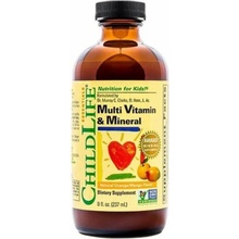 ChildLife Multi Vitamin & Mineral prírodný pomaranč mango 237 ml